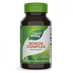 БОР 3мг капсули 100бр НЕЙЧЪР'С УЕЙ | BORON COMPLEX 3mg 100s caps NATURE'S WAY