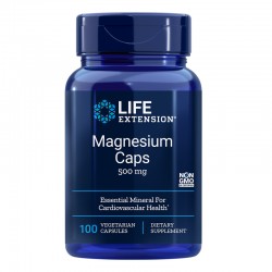 Магнезий 500 mg 100 V- капсули Life Extension