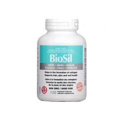 БИОСИЛ (КОСА, КОЖА И НОКТИ) 118мг 120бр раст. капс. ПРИФЪРД НУТРИШЪН | BIOSIL (HAIR, SKIN, NAILS) 118mg 120 veg. caps. PREFERRED NUTRITION 