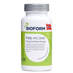 Келп (кафяви водорасли) 600 mg х 90 капсули | Kelp, Bioform