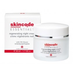 СКИНКОД ЕСЕНШЪЛС Регенериращ нощен крем 50мл | SKINCODE ESSENTIALS Regenerating night cream 50ml