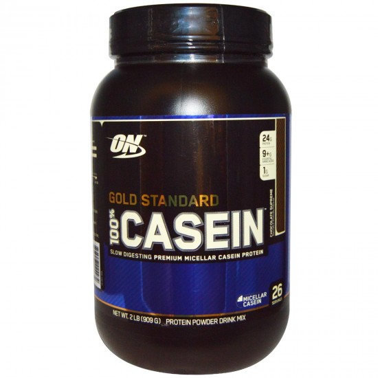 100% КАЗЕИНОВ ПРОТЕИН – ШОКОЛАД прах 908г ОПТИМУМ НУТРИШЪН | 100% CASEIN PROTEIN – CHOCOLATE pwd 908g OPTIMUM NUTRITION