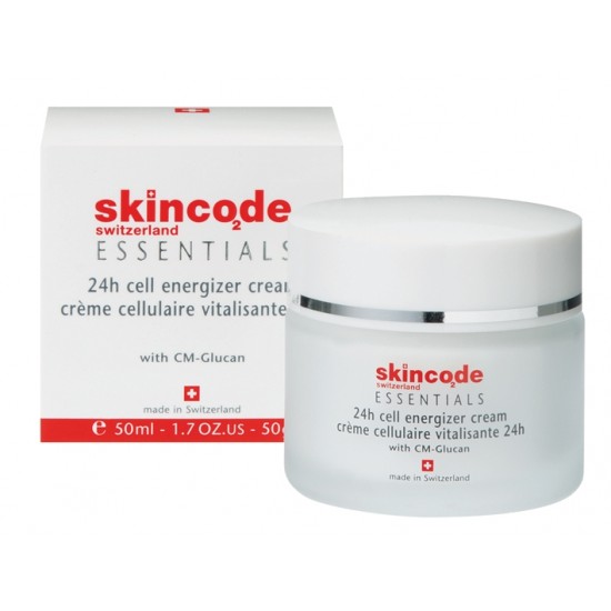 СКИНКОД ЕСЕНШЪЛС 24-часов клетъчен енергизиращ крем 50мл | SKINCODE ESSENTIALS 24h cell energizer cream 50ml