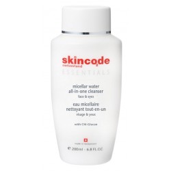 СКИНКОД ЕСЕНШЪЛС Почистваща мицеларна вода "Всичко в едно" 200мл | SKINCODE ESSENTIALS Cleanser micellar water "All in one" 200ml