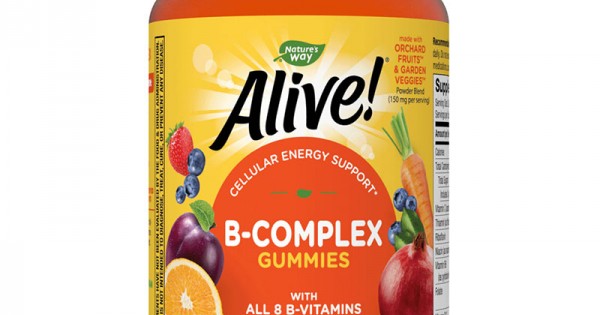 АЛАЙВ Б-Комплекс 60бр. желирани таблетки НЕЙЧЪР'С УЕЙ | ALIVE B-Complex ...