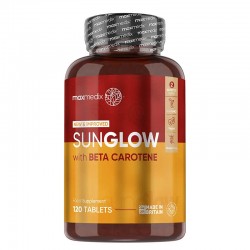 Формула за кожа с бета-каротин х 120 таблетки Уейт Уърлд | Sunglow with Beta Carotene x 120 tabs Weight World 