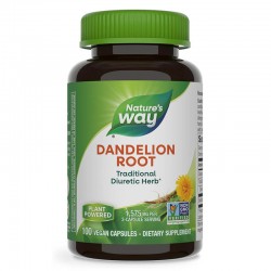 ГЛУХАРЧЕ (КОРЕН) 525мг раст. капсули 100 бр. НЕЙЧЪР‘С УЕЙ | DANDELION (ROOT) 525mg veg. caps 100s NATURE'S WAY