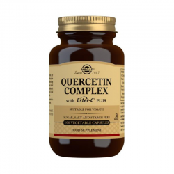 КВЕРЦЕТИН КОМПЛЕКС растителни капсули x 100бр СОЛГАР | QUERCETIN COMPLEX veg. caps 100s SOLGAR