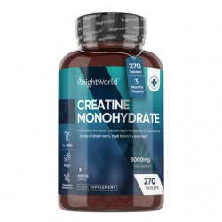Креатин (монохидрат) 1000 mg x 270 таблетки | Creatine Monohydrate, WeightWorld
