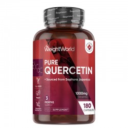 Кверцетин 500 mg x 180 капсули | Quercetin, WeightWorld