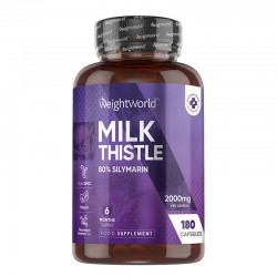 Бял трън x 180 капсули | Milk Thistle, WeightWorld