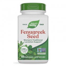 СМИНДУХ (СЕМЕ) 610мг капсули 100 бр. НЕЙЧЪР‘С УЕЙ | FENUGREEK (SEED) 610mg veg. caps 100s NATURE'S WAY
