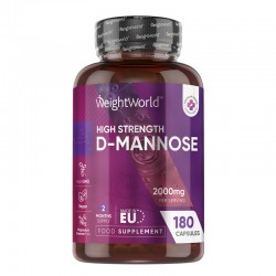 D- Mаноза 666 mg x 180 капсули | D-Mannose, WeightWorld