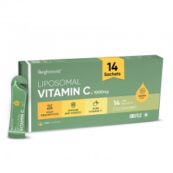 Витамин C (липозомен) 1000 mg x 14 сашета с течност, с аромат на лайм | Liposomal Vitamin C, WeightWorld
