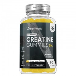 Креатин (монохидрат) Гъми 1666 mg х 90 желирани таблетки | Creatine Gummies, WeightWorld