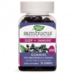 САМБУКУС ГЪМИ SLEEP + IMMUNE желирани таблетки x 30бр НЕЙЧЪР'С УЕЙ | Sambucus Sleep + Immune Gummies tabs x 30 s NATURE'S WAY