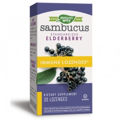 Самбукус Immune таблетки за смучене 210мг x 30бр НЕЙЧЪР'С УЕЙ | Sambucus Standardized Elderberry Immune Lozenges tabs x 30 s NATURE'S WAY