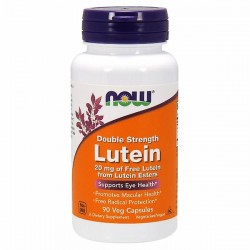 ЛУТЕИН ОТ ЛУТЕИНОВИ ЕСТЕРИ 20мг капсули 90 бр. НАУ ФУУДС | LUTEIN ESTERS DOUBLE STRENGTH 20mg veggie caps 90s NOW FOODS