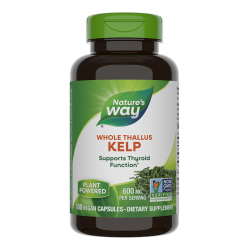КЕЛП 600мг капсули 180 бр. НЕЙЧЪР‘С УЕЙ | KELP 600mg veg. caps 180s NATURE'S WAY