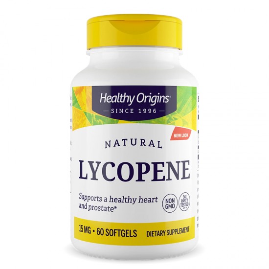 Ликопен 15 mg х 60 софтгел капсули | Lycopene, Healthy Origins