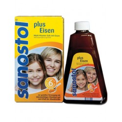 САНОСТОЛ мултивитаминен сироп с желязо 230мл ТАКЕДА | SANOSTOL polyvitamin syrup with iron 230ml TAKEDA