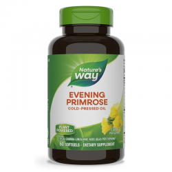 ВЕЧЕРНА ИГЛИКА МАСЛО 1300мг капсули 60бр НЕЙЧЪР'С УЕЙ | EVENING PRIMROSE OIL 1300mg 60s softgels NATURE'S WAY