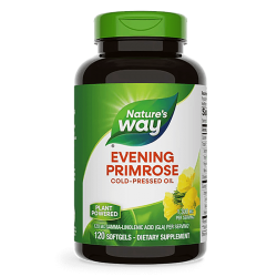 ВЕЧЕРНА ИГЛИКА МАСЛО 1300мг капсули 120бр НЕЙЧЪР'С УЕЙ | EVENING PRIMROSE OIL 1300mg 120s softgels NATURE'S WAY