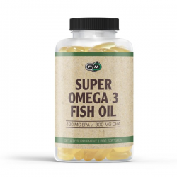 РИБЕНО МАСЛО 400ЕPА / 300DHA 200 капсули ПЮР НУТРИШЪН | FISH OIL 400EPA / 300 DHA 200 softgels PURE NUTRITION