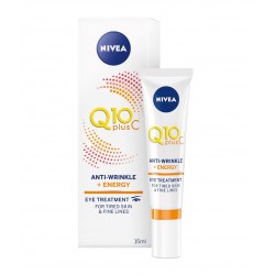 НИВЕА Q10 ПЛЮС Ц Енергизиращ околоочен крем против бръчки 15мл | NIVEA Q10 PLUS C Anti wrinkle + energy eye cream 15ml