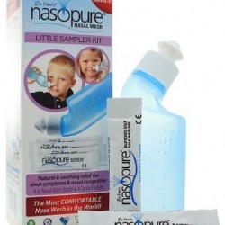 НАЗОПЮР комплект за носни промивки за ДЕЦА 118мл + сашета / NASOPURE kid's set for nose washing 118ml +sashetes