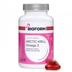 Масло от арктически крил 920 mg x 120 капсули | Arctic Krill Omega 3, Bioform