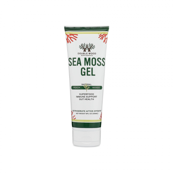 Ирландски мъх x 236 мл гел за пиене Дабъл Ууд | Irish Sea Moss Gel x 236 ml Double Wood