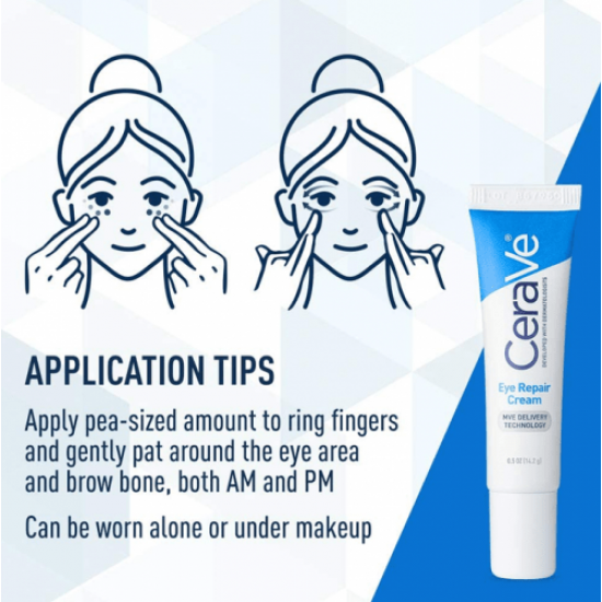 СЕРАВЕ Възстановяващ околоочен крем 14мл | CERAVE Repair Eye Cream 14ml