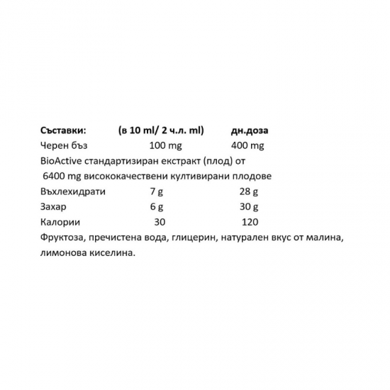 САМБУКУС ОРИДЖИНЪЛ сироп 120мл НЕЙЧЪР‘С УЕЙ | SAMBUCUS ORIGINAL syrup 120ml NATURE'S WAY