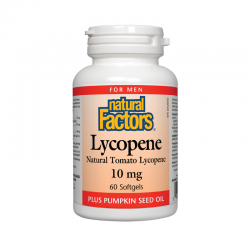 ЛИКОПЕН 10мг 60бр меки капсули НАТУРАЛ ФАКТОРС | LYCOPENE 10mg 60s softgel caps NATURAL FACTORS