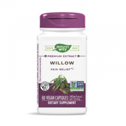 БЯЛА ВЪРБА ЕКСТРАКТ 450мг капсули 60 бр. НЕЙЧЪР‘С УЕЙ | WHITE WILLOW 450mg caps 60s NATURE'S WAY