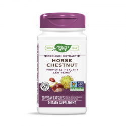 ДИВ КЕСТЕН + НЕВЕН ЕКСТРАКТ 350мг капсули 90 бр. НЕЙЧЪР‘С УЕЙ | HORSE CHESTNUT 250mg caps 90s NATURE'S WAY