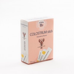 КОЛАСТРА + ВИТАМИН D3 ЛОБСТЕР сашета 3 опаковки + 1 опаковка ПОДАРЪК | COLOSTRUM + VITAMIN D3 sticks x 10s 3+1 pack PROMO LOBSTER