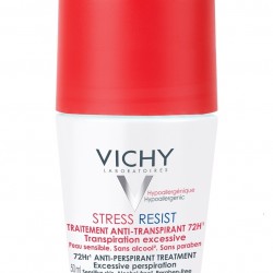 ВИШИ Дезодорант рол-он стрес резист против изпотяване 72h 50мл | VICHY Deodorant anti-perspirant stress resist treatment excessive perspiration 50ml