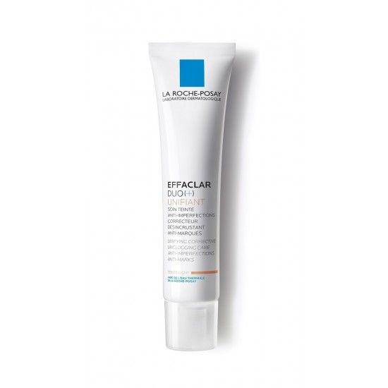 ЕФАКЛАР DUO+ UNIFIANT Коригиращ крем оцветен СВЕТЪЛ 40мл ЛА РОШ ПОЗЕ | LA ROCHE-POSAY EFFACLAR DUO+ UNIFIANT Corrective cream colored Light 40ml
