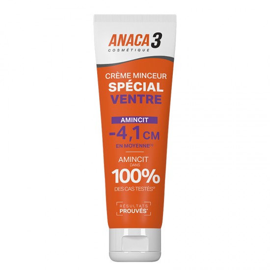 Крем за намалява на обиколката х 150 ml Анака3 |  Crème Minceur Ventre Plat x 150 ml Anaca3