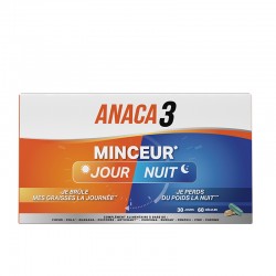 Програма за оптимално телесно тегло Ден и Нощ х 60 капсули Анака3 | Minceur JourNuit x 60 caps Anaca3