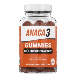 Формула за изгаряне на мазнини х 60 желирани таблетки Анака3 | Gummies Brûleur de Graisses x 60 tabs Anaca3