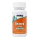 ЖЕЛЯЗО 18мг капсули 120бр НАУ ФУУДС | IRON 18mg FERROCHEL veggie caps 120s NOW FOODS