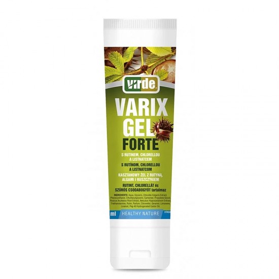 Варикс Гел Форте (с рутин, хлорела и бодлив залист) x 100 ml | Varix Gel Forte, Virde