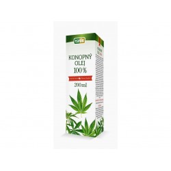Студено пресовано масло от конопено семе + витамин Е 50 mg x 200 ml | Konopný Olej, Virde