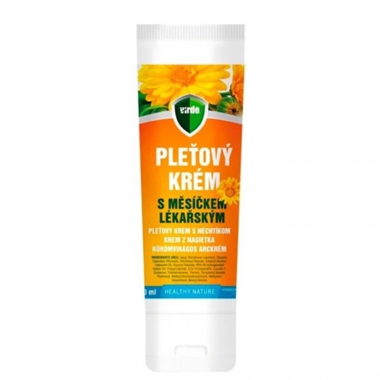 Крем за лице с невен x 100 ml | Pletovy krem s mesíckem lekarskym, Virde