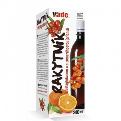 Сок от морски зърнастец с бетаглюкани от гъба Рейши x 200 ml | Rakytník s betaglukanem, Virde