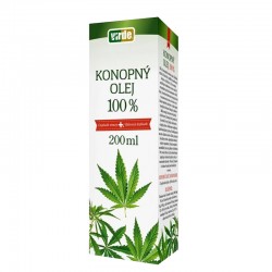 Студено пресовано масло от конопено семе + витамин Е 100 mg x 200 ml | Konopný olej, Virde