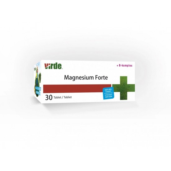 Магнезий Форте + витамин В комплекс x 30 таблетки | Magnesium Forte + B-komplex, Virde